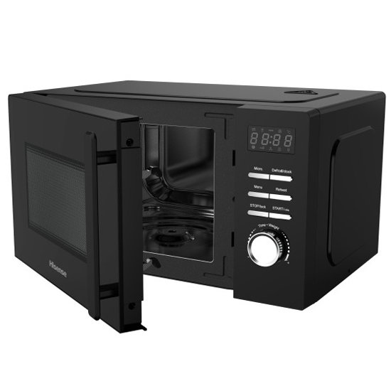 Hisense H25MOBS5H Powerful Performance MicroWave Oven Grey Cavity 25L